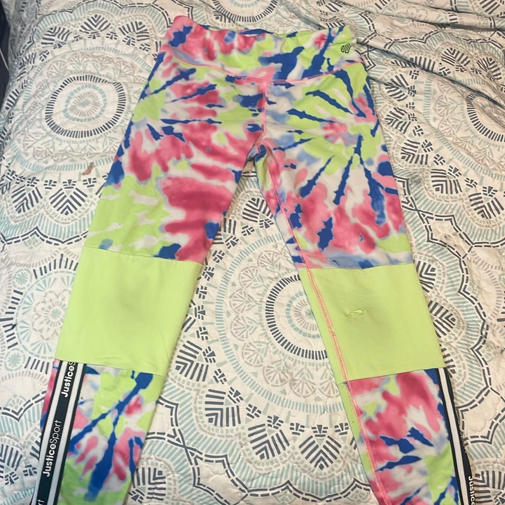 Girls Medium Justice leggings